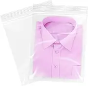 20 Pcs - 12" x 15" Zip Bags-Resealable Poly Baggies with Zip Top Lock for Packaging & Shipping Incense, Necklaces & Jewelry.