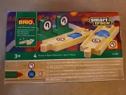 BRIO RAILWAY 33763- SMART REVERSING TRACKS FOR WOODEN RAILWAY LAYOUT NEW IN BOX
