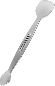 Facial Cleansing Spatula Scraper Pore Cleaner Double-ended Cleaning Shovel Stainless Steel Cleaning Shovel and Pore Remover Pore Tool Silver Generic