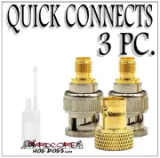 Garmin Alpha 300 200 100 Astro 320 430 Quick Connect Antenna Attachment 3 Pc Set