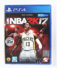 在飛比找Yahoo!奇摩拍賣優惠-PS4 美國職業籃球 NBA 2K17 (中文版)**(全新