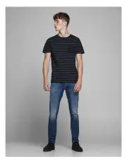 [Jack & Jones] Glenn Fox 204 Slim Jean Blue