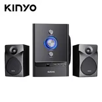在飛比找momo購物網優惠-【KINYO】KY-1758 2.1藍牙多媒體音箱