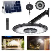 INDARUN Solar Shed Light with On Off Switch, Up to 3000LM Solar Indoor Outdoo...