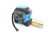 60m Laser Measure, Cross-line Laser Level, 5m Tape Measure Blue