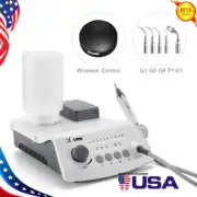 LED Dental Ultrasonic Piezo Scaler Handpiece Bottles Tips A8