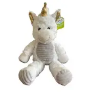 Spark Create Imagine Plush Cuddle Unicorn Crinkles and Rattles NWT