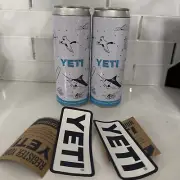 New YETI Slim Stash Can Hideaway Secret Safe Soda Can w/ YETI Sticker Lot 2