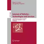INTERNET OF VEHICLES - TECHNOLOGIES AND SERVICES: FIRST INTERNATIONAL CONFERENCE, IOV 2014, BEIJING, CHINA, SEPTEMBER 1-3, 2014,
