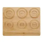 Wood Bead Board Bracelet Beading Organizer Beading Tray Plate for Jewelry Making