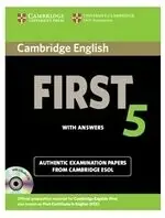 CAMBRIDGE ENGLISH FIRST 5 SELF-STUDY PACK (STUDENT'S BOOK WITH ANSWERS AND AUDIO CDS (2) 1/E ESOL CAMBRIDGE