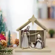 Nativity Scene Figurine Ornament Collectibles Nativity Scene Statue Decorative