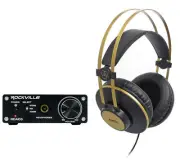 AKG K92 Studio/Production.Podcast Monitor Headphones+DAC Headphone Amp