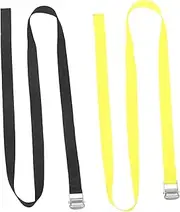 ADOCARN 2pcs Adjustable Heavy Duty Polyester Tie Down Straps Durable Lashing Straps for Securing Cargo Bicycles and Motorcycles