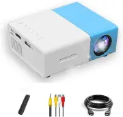 Mini Projector, Full HD 1080P LED Video Projector Built in Hifi Speaker, Portabl
