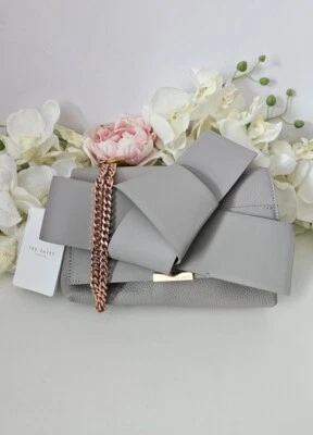 Ted Baker Agentax knot bow crossbody bag.