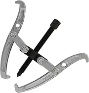 PTSTEL 2-Jaw Gear Puller Set Heavy Duty 3in, 4in and 6in Removal Tool Kit Carbon Steel Bearing Mechanic for Removal of Bearings Slide Gears, Pulley, and Flywheel (3in)