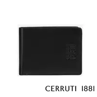在飛比找momo購物網優惠-【Cerruti 1881】義大利頂級小牛皮5卡短夾皮夾 C