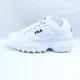 FILA DISRUPTOR 2 1998 女款老爹鞋 鋸齒復古厚底增高 4C608X125 白【iSport愛運動】