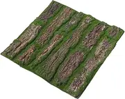 Abaodam Fake Moss Turf Artificial Grass Mat for Garden Landscaping Lifelike Faux Moss Ornament for Fairy Garden Reusable Micro Scene Layout Prop Easy to