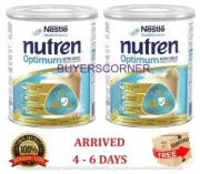 2 Cans Nestle Nutren Optimum Complete Nutrition Milk Powder Vanilla Flavor 800g