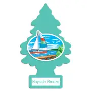 New Little Trees Air Freshener - BAYSIDE BREEZE - Car & Home & Office