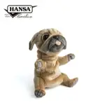 HANSA 8445-哈巴狗手偶27公分高