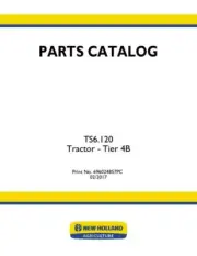 NEW HOLLAND TS6.120 TRACTOR TIER 4B PARTS CATALOG
