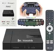 Latest Australia 2024 for Svicloud 9 MAX Google Certified Android TV OS Box 小云中文电视盒子 9max svi.Studio + Free Backlit Mini Keyboard