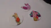 Pre Cut One Inch Bottle WINNIE THE POOH PIGLET Free Shipping