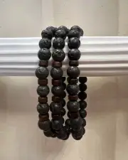 Lava Stone Stretch Bracelet