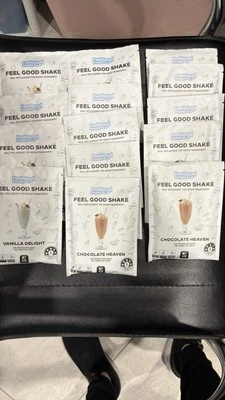 14 x Feel Good Meal Replacement Shakes chocolate & vanilla