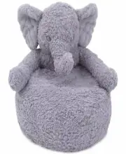 Cuddle Me Plush Elephant Toddler Baby Chair Bean Bag