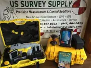 Geomax 5" Zoom95 A5 Reflectorless Robotic Total Station w/ Carlson - Financing