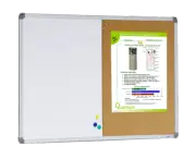 Combi Whiteboard and Corkboard