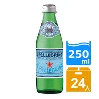 在飛比找PChome24h購物優惠-S.Pellegrino 聖沛黎洛聖沛黎洛氣泡礦泉水(250