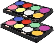 8 Boys and Girls Makeup Set Oil- Paint Palette for Halloween Stage Performance Safe Easy to Use