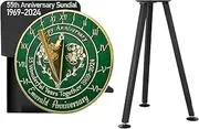 MEDIEVAL CRAFT 55th Emerald Wedding Anniversary 2024 Sundial with Stand