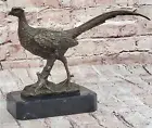 Art Deco Hand Made by Lost Wax Method Bronze Pheasant Sculpture