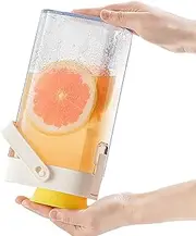 Cold Brew Coffee Maker | Wide Mouth Ice Tea Maker,Leak Proof Infused Water Pitcher with Handle, Lightweight Beverage Container for Camping Beach Studio Outdoor Kitchen Party Serve