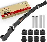 Roykaw Club Car Front Leaf Springs with Bushings & Sleeves Kit for 1981-Up Golf Cart Models, Replaces OEM # 103628801, 2 Leaf/Heavy Duty