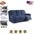 Soft Jacquard Stretch Couch Covers - Recliner Sofa Slipcovers for 3 Seats