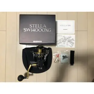 Shimano 13  Stella  SW 14000XG 少用近全新美品3顆 .