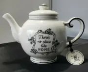 Katie Mandy “There's No Place Like Home" Tea Pot "Home is Where the Heart is"