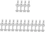 ARTIBETTER 4sets Portable Shopping Trolley Token Keychain Key Rings for Supermarket Carts Resistant Trolley Openers Practical Token Keychain for Easy 4pcs*4