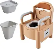 Practical Convenient Camping Toilet Mobile Emergency Toilet, Portable Toilet for Camping, Suitable for Outdoor Emergency Situations, Camping and Sleeping, Car Travel (Size : 1 Hollow Barrel)