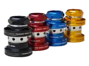 TANGE MX-125 Anodised Threaded Headsets Red