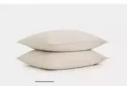 Thuma Standard Pillowcase Set 100% Linen Dune New Light Gray