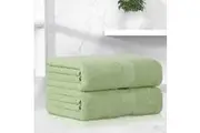 Linenova 550GSM Cotton Bath Sheets 2 Pack