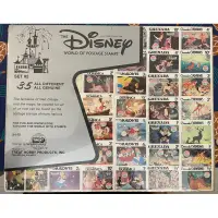 在飛比找蝦皮購物優惠-The Disney World of Postage St